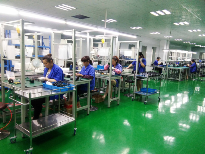  Moteur et appareil électrique Cie., chaîne de production d'usine de Ltd 13 de Changzhou Hetai
