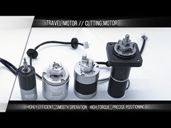 Moteur à courant continu sans brosses de qualité industrielle avec couple maximal de 0,042 N-m et classe d'isolation B