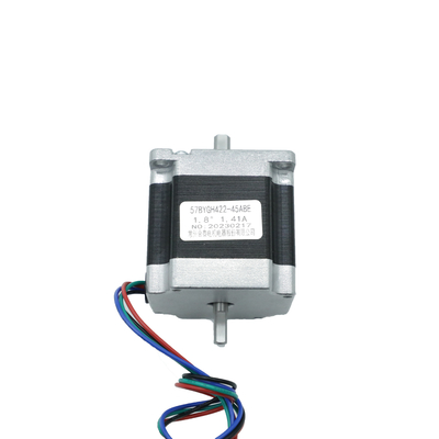 acheter Double moteur pas à pas hybride 1.41A 5.07V 1.25N.M d'axe de sortie de Nema23 57mm online manufacture