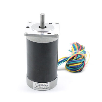 acheter rendement élevé de 24V Mini Brushless Motor 3000RPM 0.44nm 138W 57BL06 002 online manufacture