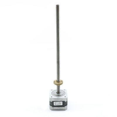 acheter Moteur pas à pas linéaire de Nema17 Tr8x8 300mm avec des avances 3,2 Kgcm de l'axe 42BYGH 6 de vis online manufacture