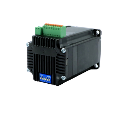 NEMA 23 57mm Diameter  Integrated Stepper Motor With RS485 Integrated Closed Loop Drive  1.8 Step Angle